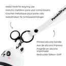 Mini silikonski novčanik 3 u 1 - Panda