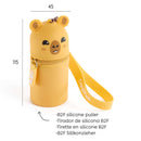 Mini silikonski novčanik 3 u 1 - Kapibara