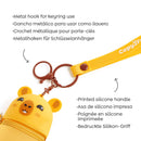 Mini silikonski novčanik 3 u 1 - Kapibara
