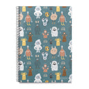 Sveska 215 X 315 kvadratići- Monsters