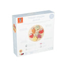 Drvena umetaljka sa oblicima - povrće