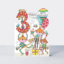 Čestitka - Age 3 Monkey