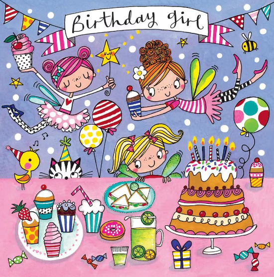 Čestitka puzzla - Birthday Girl Fairy Party