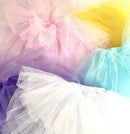 Suknja od tila -  tamno roze