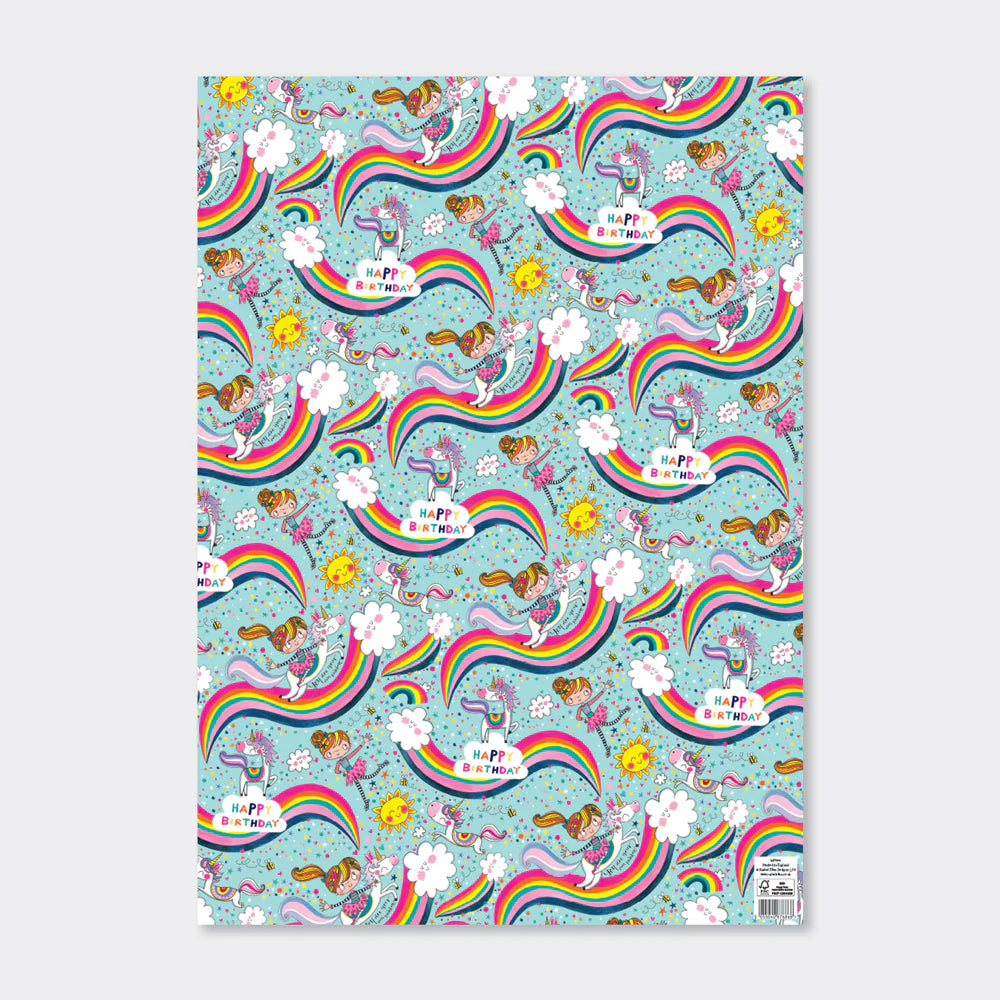 Ukrasni papir - Magical Rainbow Adventure
