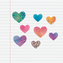 Nalepnice - holografska srca