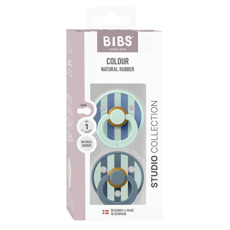 BIBS Studio colour Nordic mint Petrol 0-6M