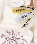 Meda mazilica sa kopčom za dudu 20cm - roze