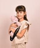 Torba sa kaišem - roze meda 30cm