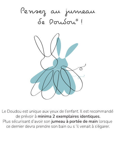 Ljubičasti zeka Fleurette 35cm