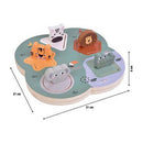 Drvena umetaljka 3D - safari