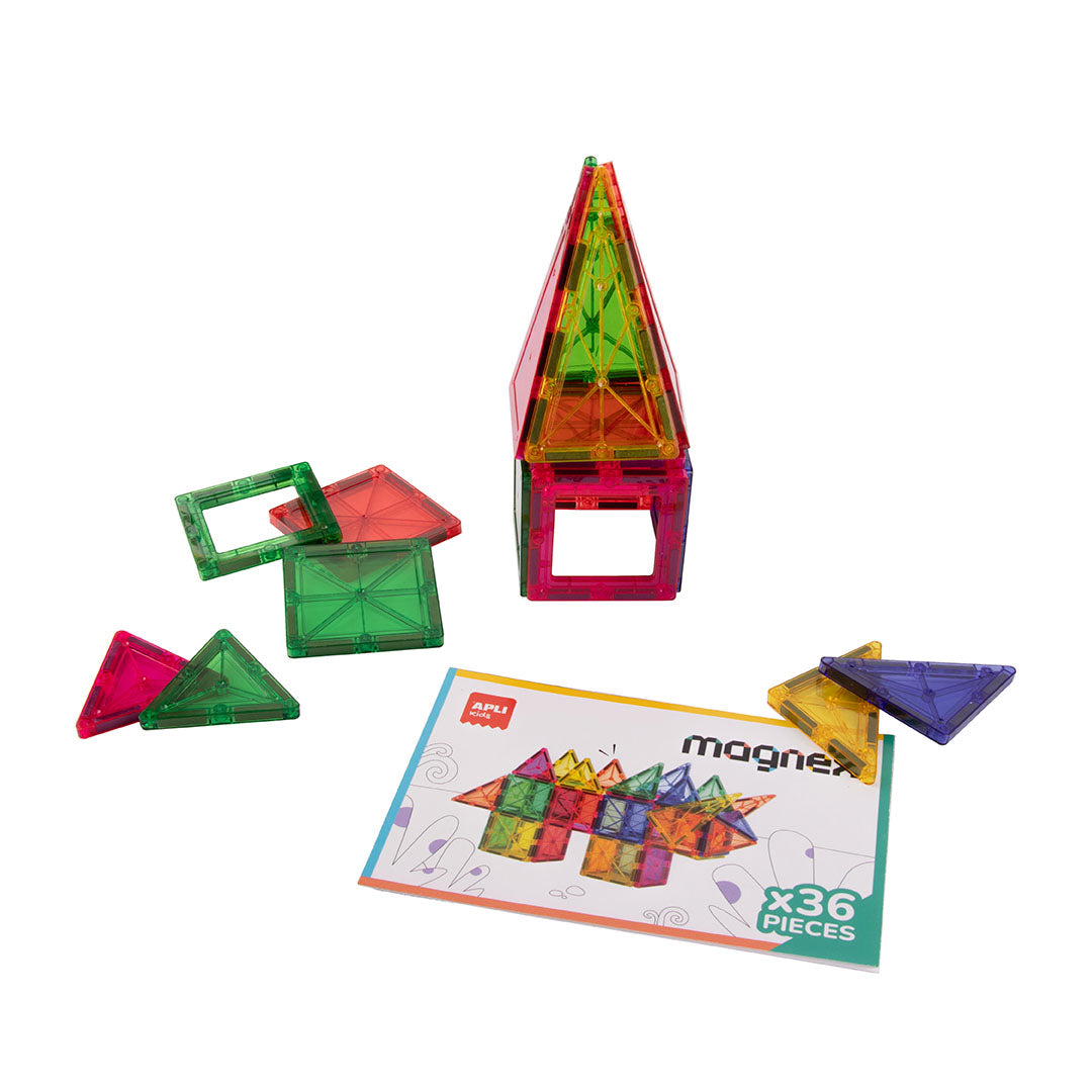 Magnetski set za slaganje Magnex - 36 delova