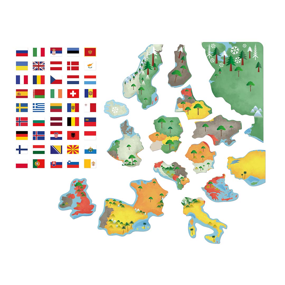 Igra sa magnetima – Zastave Evrope