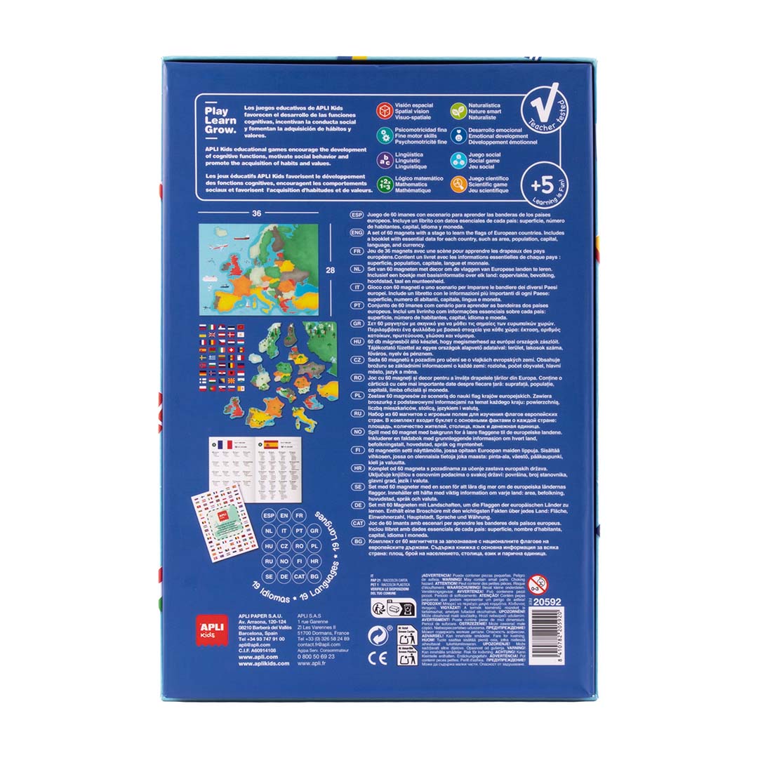 Igra sa magnetima – Zastave Evrope