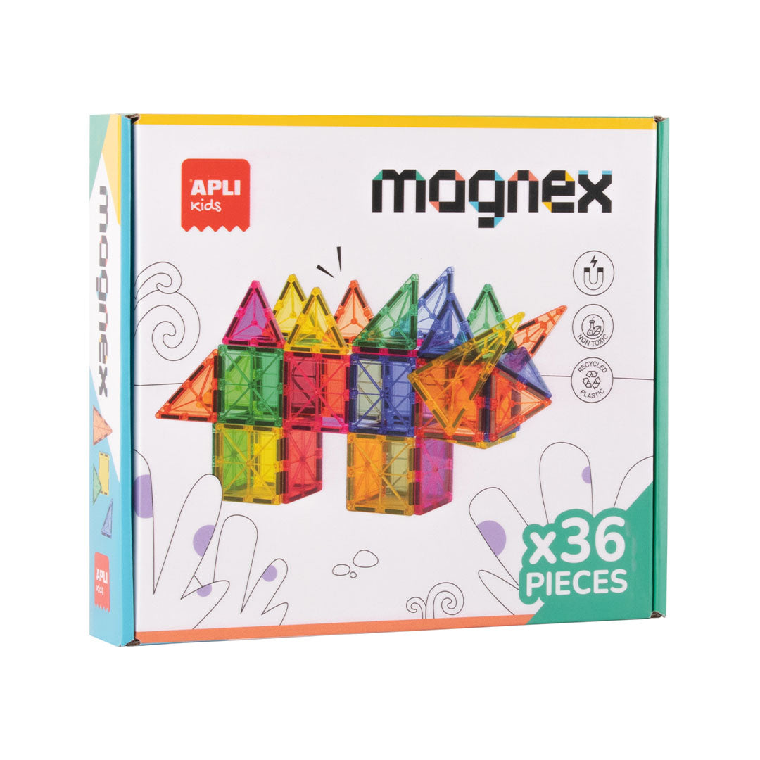 Magnetski set za slaganje Magnex - 36 delova