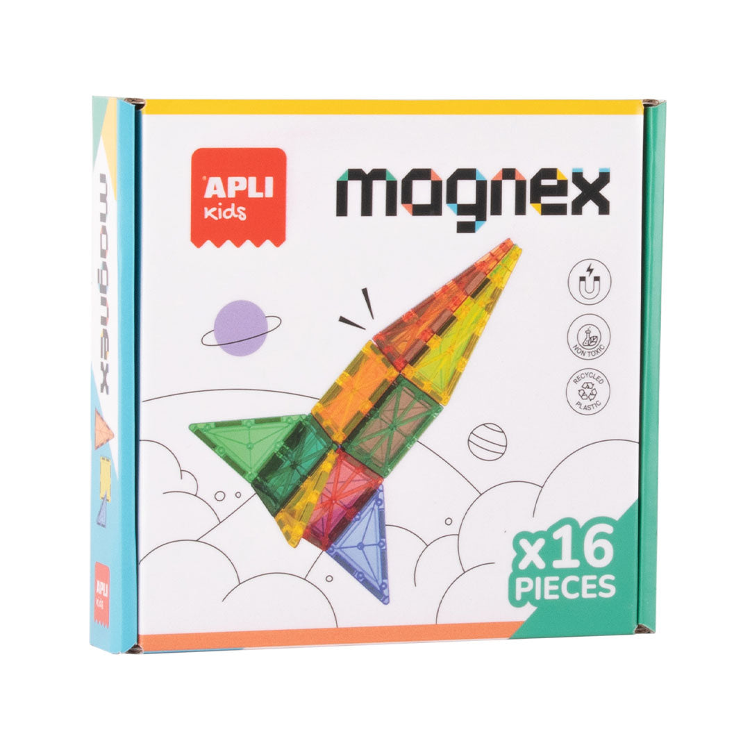Magnetni set za slaganje Magnex - 16 delova