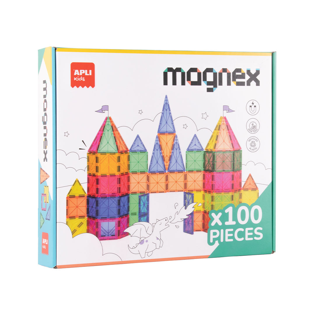 Magnetski set za slaganje Magnex - 100 delova