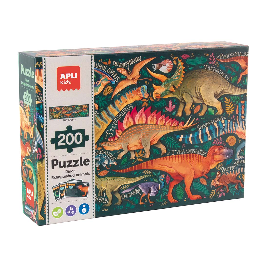 Puzzle - Ugrožene životinje - dinosaurusi