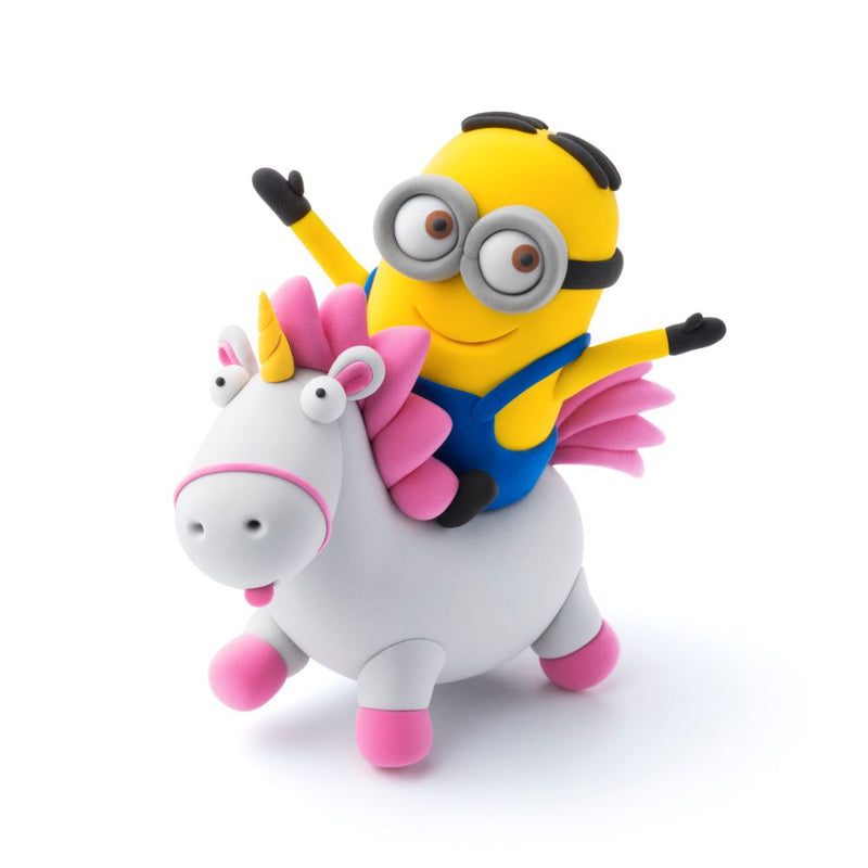 HEY CLAY - Set za modelovanje Minions Dave & Fluffy - 5 komada