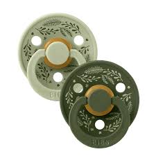 BIBS varalica Holiday Leaf Sage & Hunter Green 0-6M a2