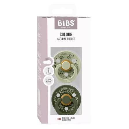 BIBS varalica Holiday Leaf Sage & Hunter Green 0-6M a2