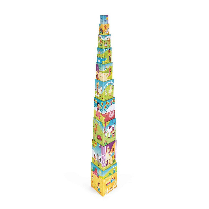 Kocke piramida - farma