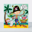 Čestitka puzzla - Birthday Pirate