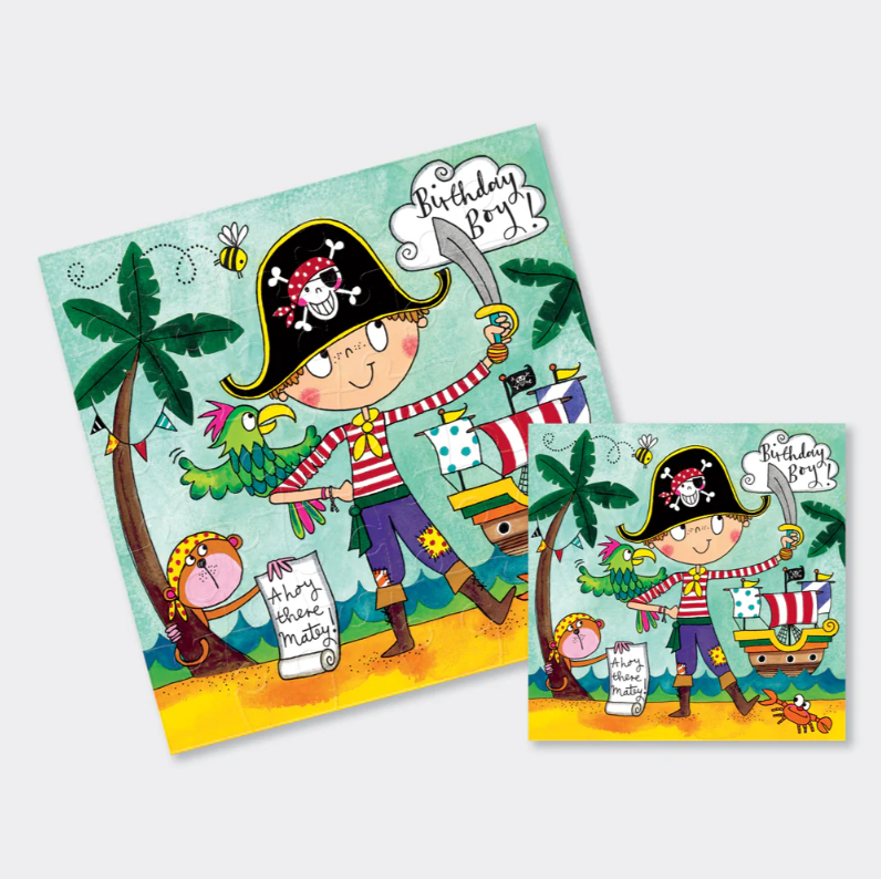 Čestitka puzzla - Birthday Pirate