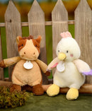 Plišane mazilice sa zvučnom kutijom - farma