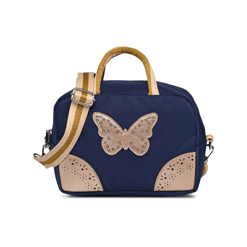 Torba za ručak - Butterfly Navy