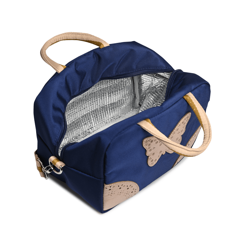 Torba za ručak - Butterfly Navy