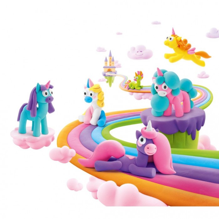 Rainbow Unicorns set za modelovanje - 15 komada