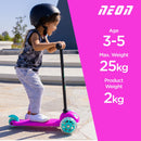 Neon Bolt trotinet - rozi
