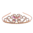 Dijamantska tiara - roze leptir