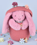 Roze zeka Fleurette 25cm