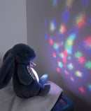 Muzička noćna lampa sa projektorom - Bež zeka
