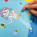 Slikovnica sa nalepnicama - GRL PWR