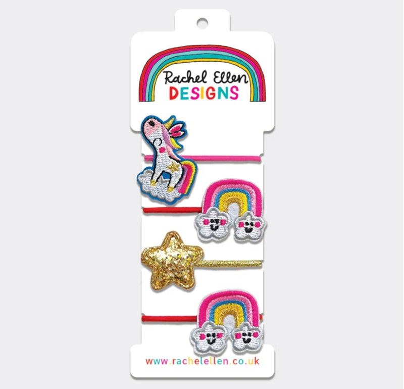 Gumice za kosu - Unicorn/Rainbow