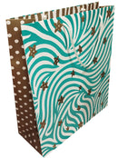 Ukrasna kesa zlatne zvezde 38x14x42