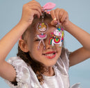 Akrilni privezak za ključeve - Balerina