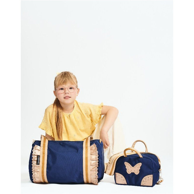 Vikend torba - Navy Flounces