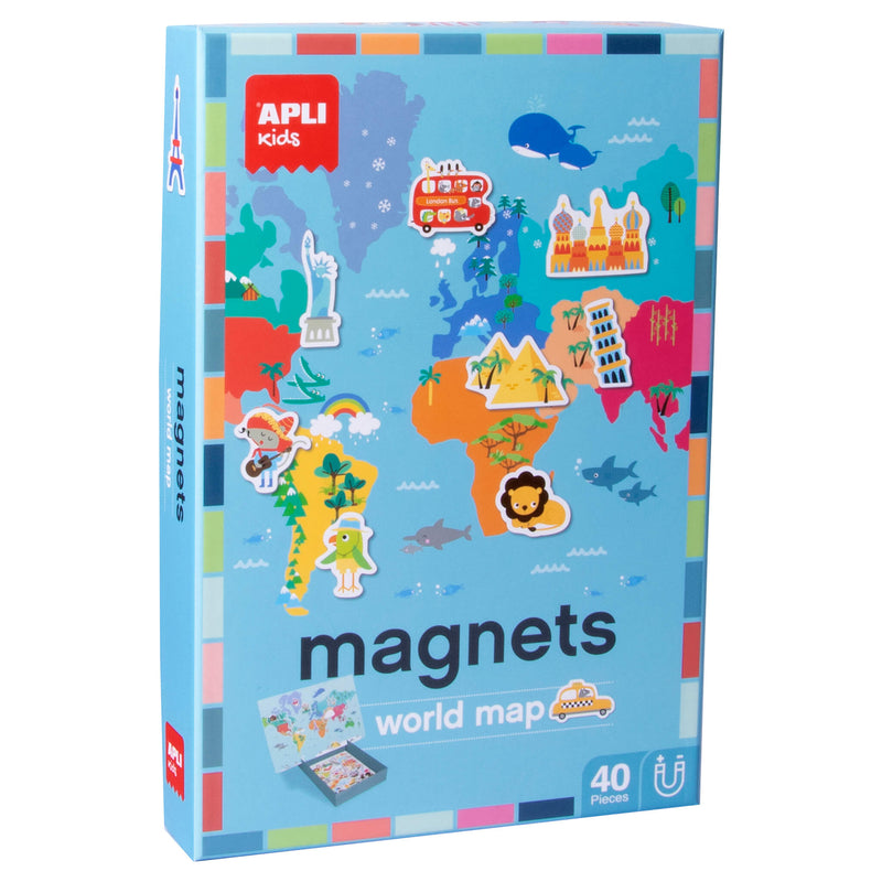 Igra sa magnetima - Mapa sveta