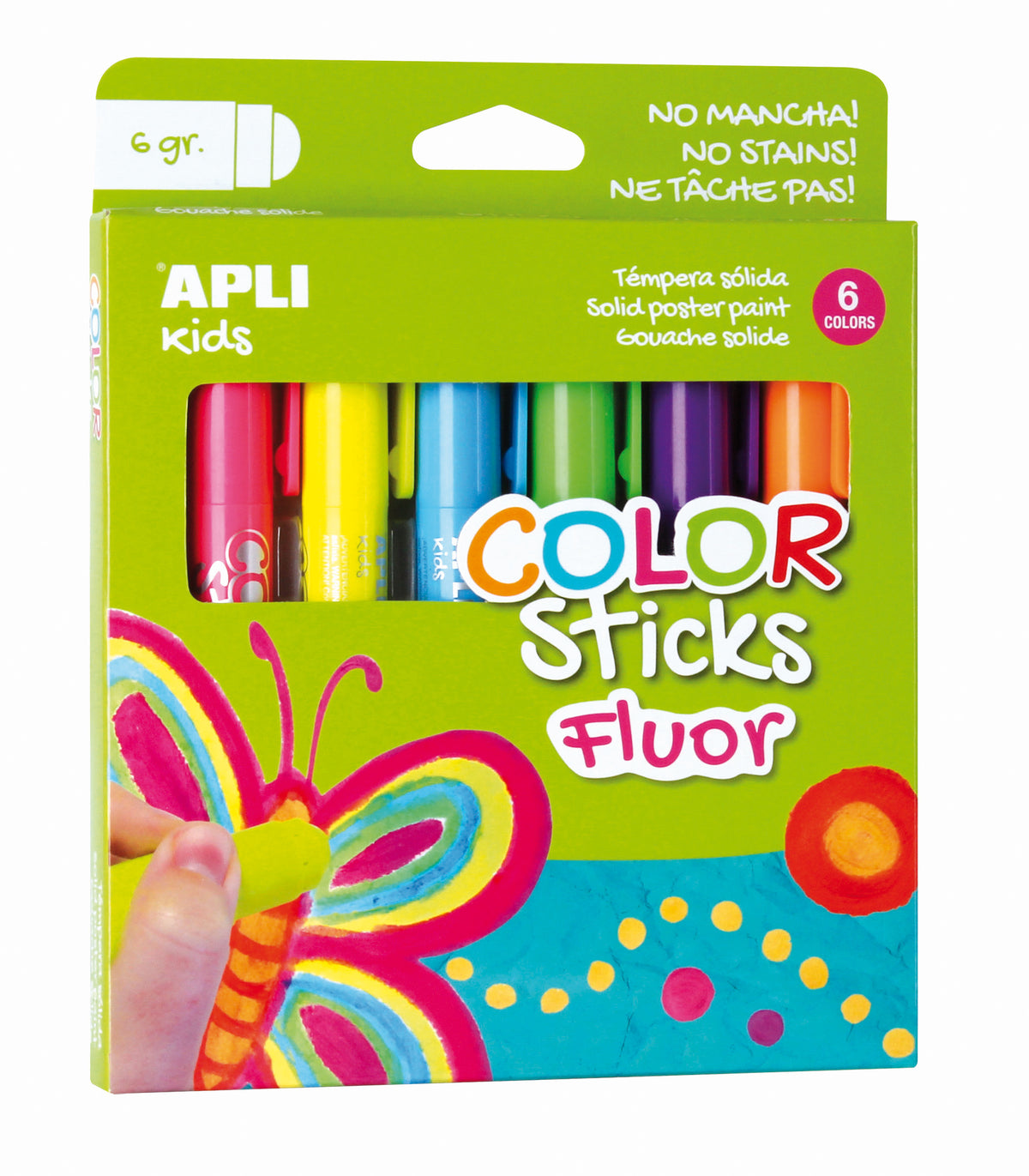 Fluorescentne voštane boje