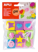 Eva pena mini pečati-10 oblika/pak