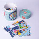 Kružne puzzle - Mapa sveta