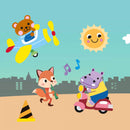 Nalepnice metalik - Vozila sa životinjama