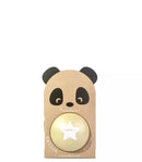 Lopta - žuta panda 12 cm