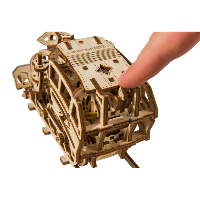 3D drvena maketa - Ekspres voz
