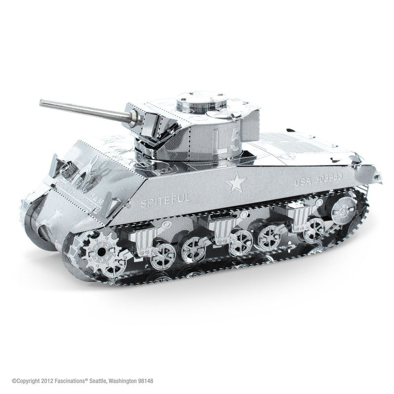3D metalna maketa Američki tenk Sherman prikaz proizvoda
