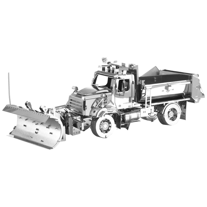 metalna maketa - Kamion sa snežnim plugom